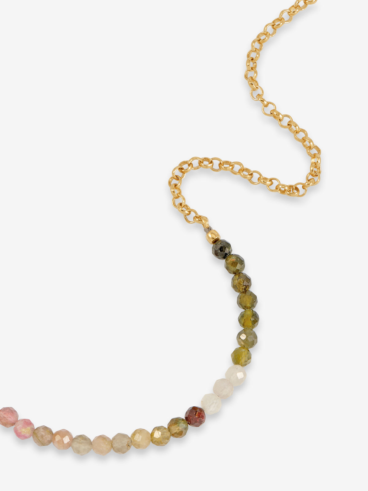 Tourmaline Gemstone T-Bar Bracelet
