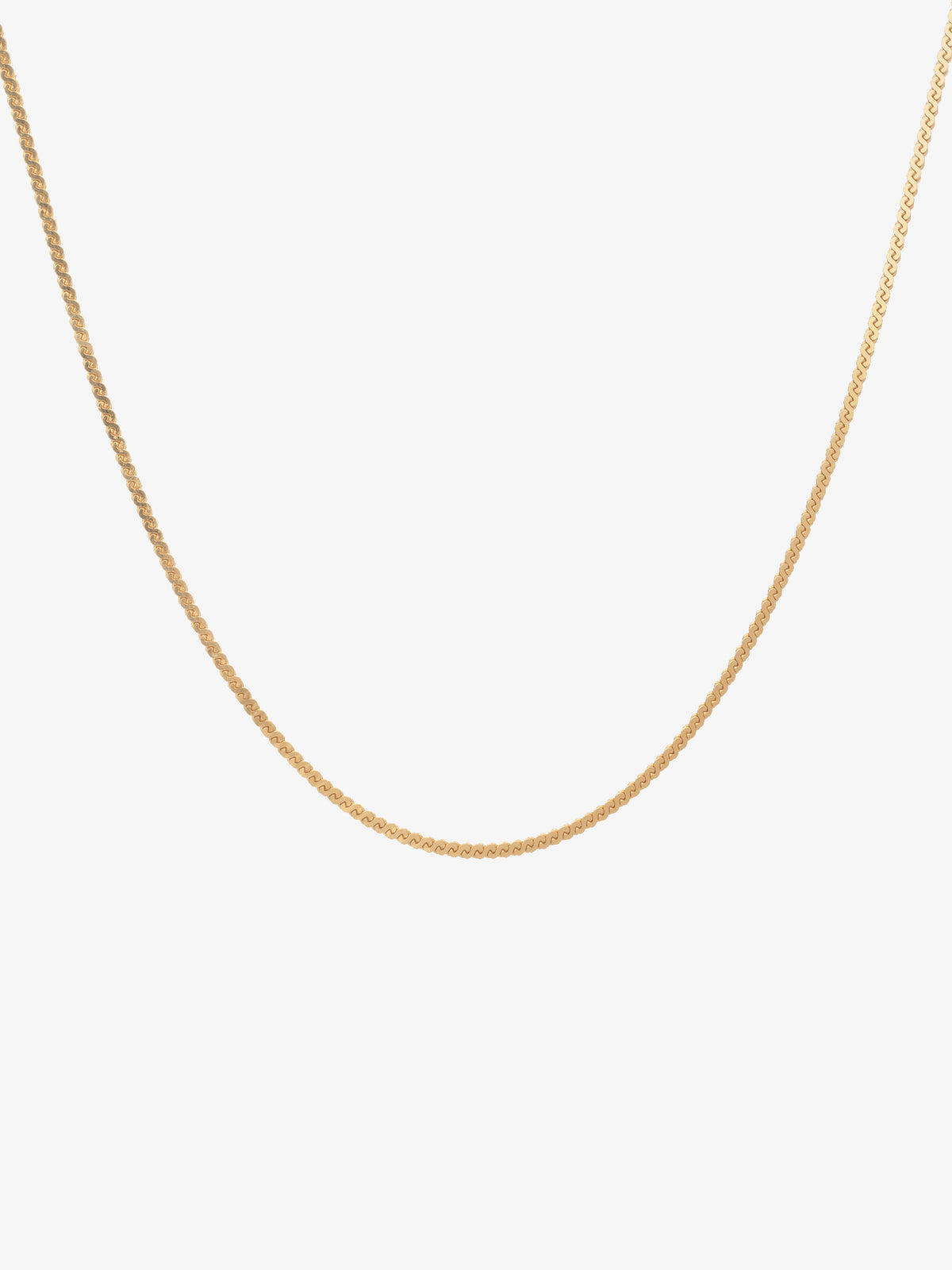 Serpentine Layering Necklace